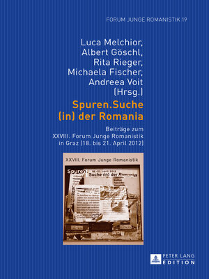cover image of Spuren.Suche (in) der Romania